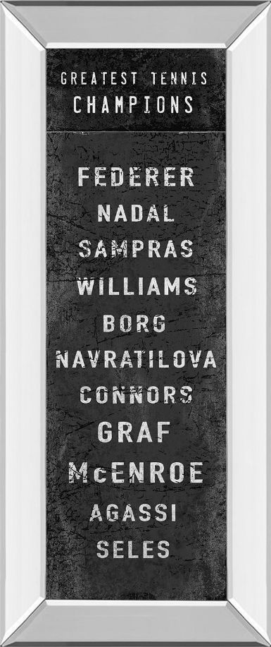 Classy Living The Vintage Collection The Greatest Tennis Champions Wall Art-0