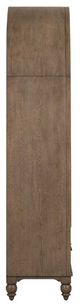 Liberty Furniture Americana Farmhouse Black/Dusty Taupe Arched Display Cabinet-3