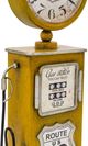 YHD Route 66 Yellow Table Top Clock-4