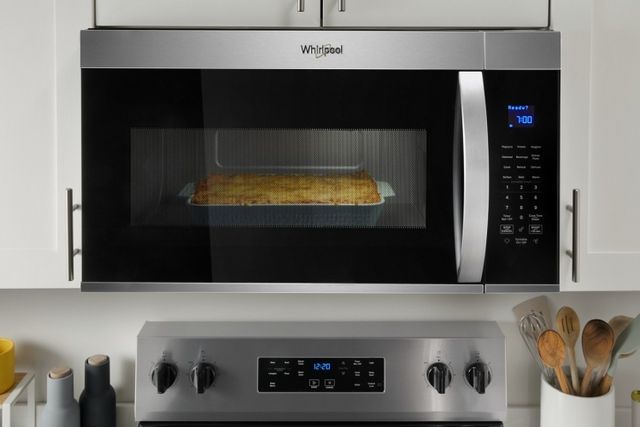 Whirlpool® 1.9 Cu. Ft. Fingerprint Resistant Stainless Steel Over the Range Microwave-7