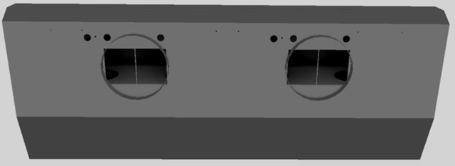Vent-A-Hood® 60" Gunsmoke Wall Mounted Liner Insert-1