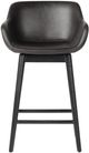 Four Hands Hannah Sonoma Black Swivel Counter Stool-1