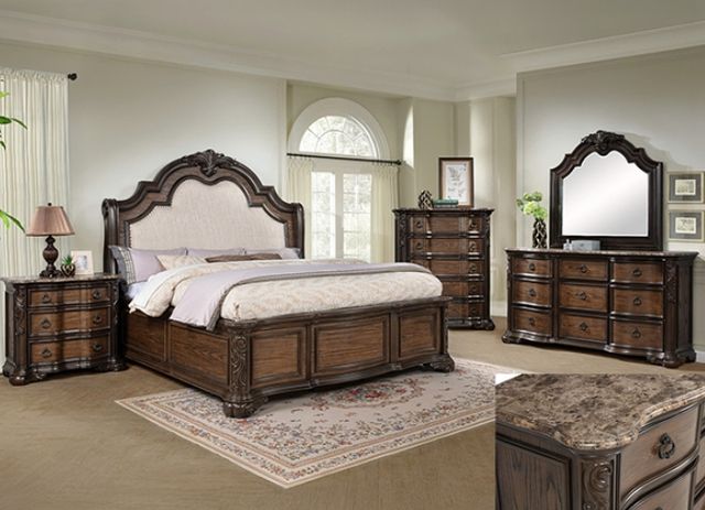 Crown Mark Ludwig Brown Dresser-1