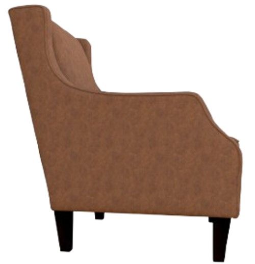 Best® Home Furnishings Customizable Keatling Leather Accent Chair with Espresso Legs-2