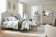 aspenhome® Provence Linen Youth Full Upholstered Panel Bed-1