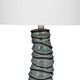 Bassett Mirror Gallie Blue Crackle Table Lamp-1