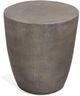 Riverside Furniture Nadene Drum Antique Pewter Side Table-0