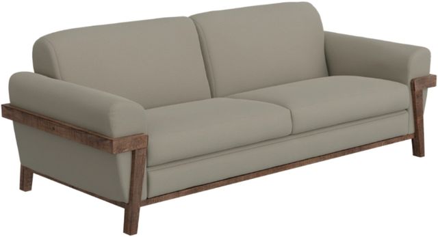 International Furniture Direct Loft Brown Beige 95" Sofa-0