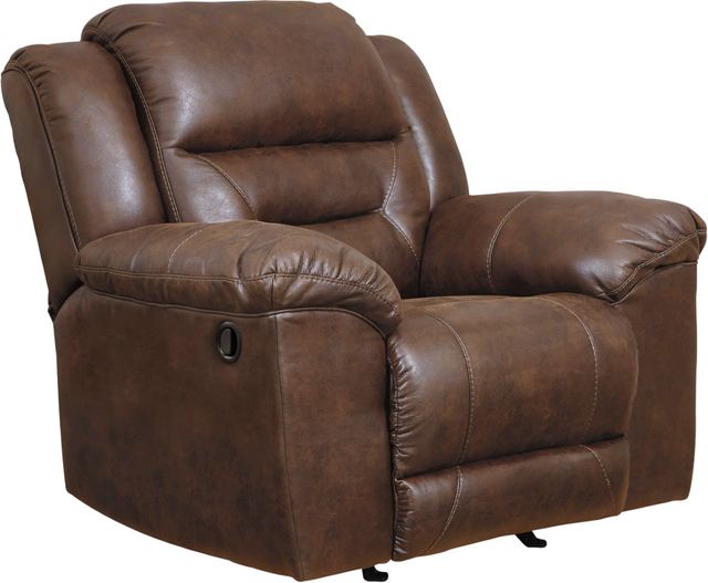 Signature Design by Ashley® Stoneland Chocolate Manual Rocker Recliner