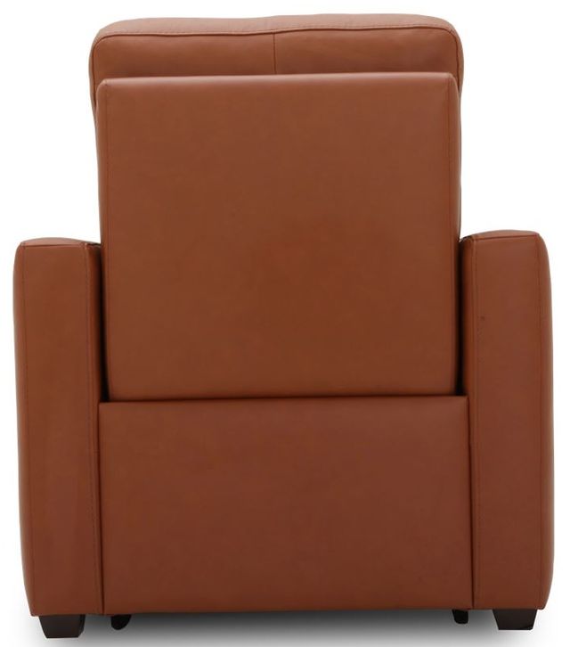 Flexsteel® Broadway Cinnamon Power Recliner with Power Headrest-3