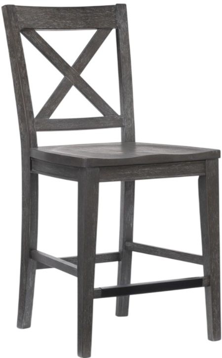 Legacy Classic Briarwood Sable X-Back Counter Height Chair-0
