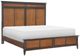Legacy Classic Fenmore Dark Mocha/Distressed Cherry King Panel Bed-0