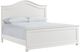 Elements International Kona White King Bed-0