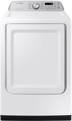 Samsung 3500 Series 7.4 Cu. Ft.  White Glass Electric Dryer