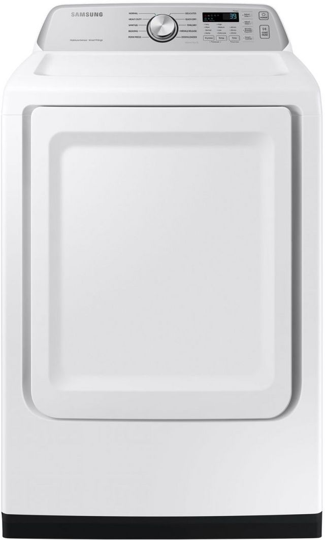 Samsung 3500 Series 7.4 Cu. Ft.  White Glass Electric Dryer