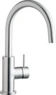 Elkay Allure Satin Stainless Steel Single Hole Kitchen Faucet-0