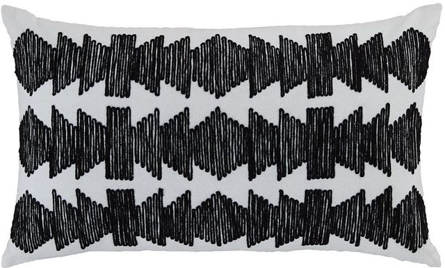 Signature Design by Ashley® Titus Black/White Pillow-0
