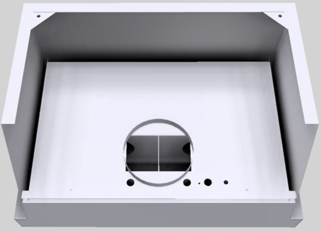 Vent-A-Hood® Designer Series 36" White Wall Mounted Range Hood-4