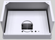 Vent-A-Hood® Designer Series 36" White Wall Mounted Range Hood-4