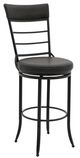 International Furniture Direct Blackburn Licorice Bar Stool-0
