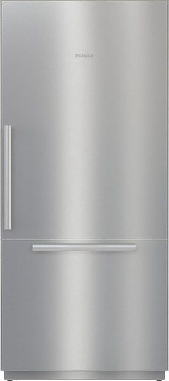 Miele MasterCool™ 36 in. 19.6 Cu. Ft. Stainless Steel Counter Depth Bottom Freezer Refrigerator