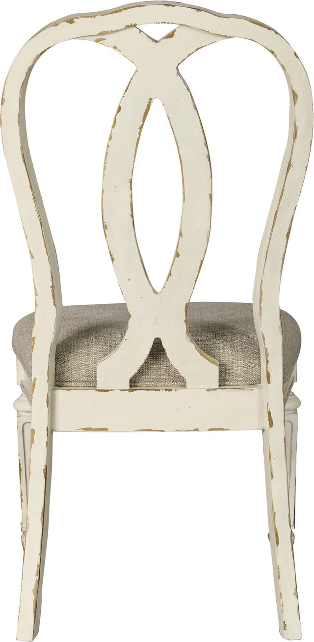 Signature Design by Ashley® Realyn Brown/Chipped White Dining Side Chair-2