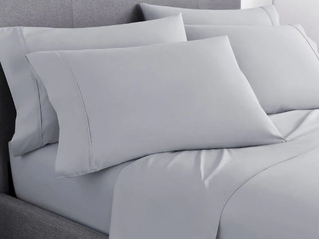 Sleeptone® Ultraweave® 6-Piece Silver Gray Microfiber King Sheet Set-2