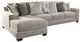 Benchcraft® Ardsley 2-Piece Pewter Left-Arm Facing Sofa Sectional and Chaise-0