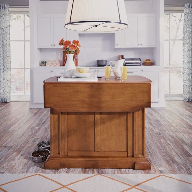homestyles® Americana Brown Kitchen Island-4