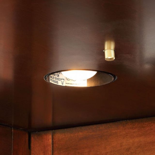 Furniture of America® Voltaire Dark Cherry Curio-2