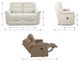 La-Z-Boy® James Dove Gray Manual Reclining Loveseat-2