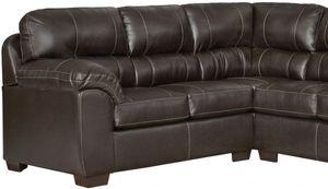 Affordable Furniture Austin Chocolate Left-Arm Facing Sofa