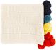 Surya Vivi Cream 50"x60" Throw Blanket-0