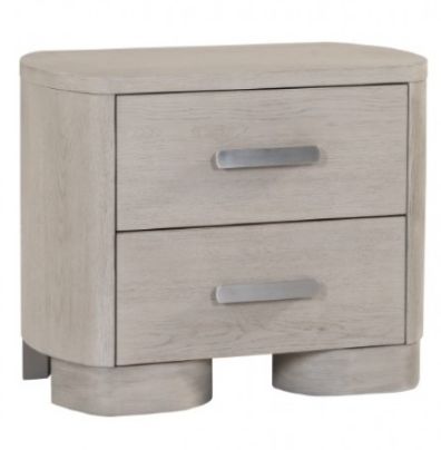 Furniture of America® Pocatello White Oak Nightstand-0