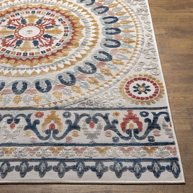 Surya Cabo Multi-Colored 8'x10' Area Rug-1