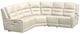 Palliser® Furniture Customizable Washington 5-Piece Curved Power Reclining Sectional -0