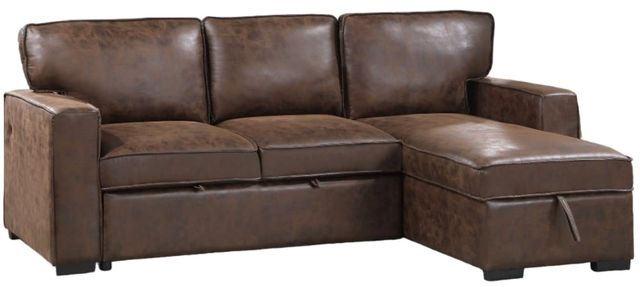 Global Furniture USA U0203 Coffee Reversible Pull Out Sofa Bed-0