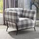 ACME Furniture Niamey II Gray/White Accent Chair-1