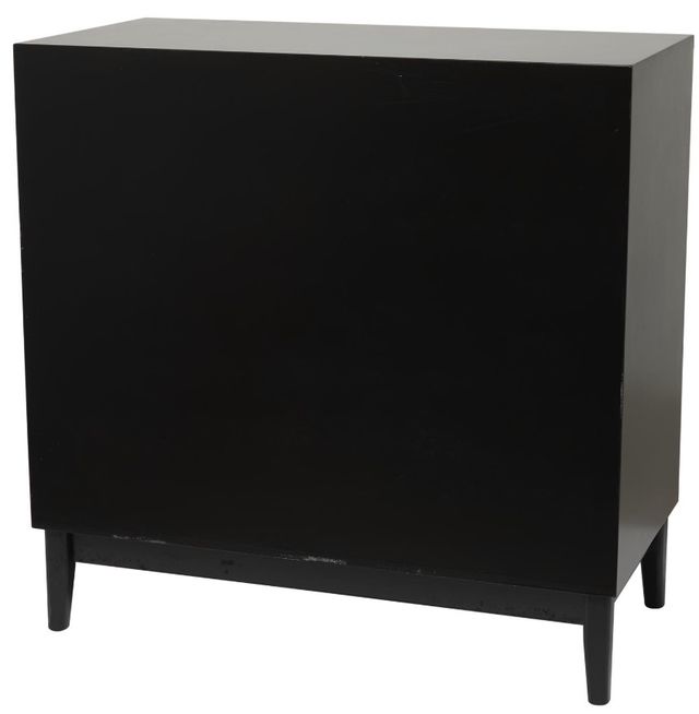 Deco Marche Black 2-Door Wooden Cabinet-1