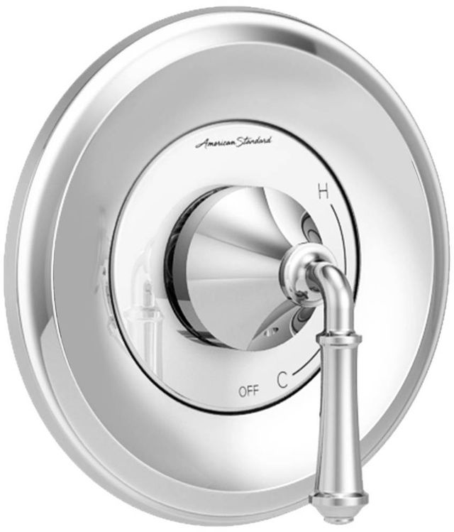 American Standard Delancey® Polished Chrome Shower Valve Only Trim Kit-0