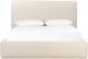 Four Hands Quincy Lisbon Cream Queen Upholstered Panel Bed-1