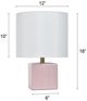 Stylecraft Tamara Day Matilda Pink Accent Lamp-2