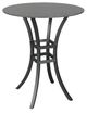 CabanaCoast® Customizable Monaco Stone 36" Outdoor Round Bar Table-4