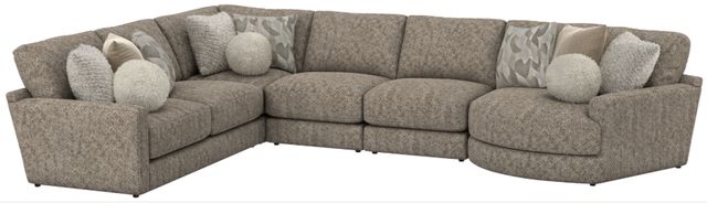 Jackson Furniture Turner 5-Piece Mushroom Modular Sectional-0