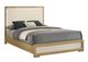 Coaster® Hyland Natural/White LED Eastern King Panel Bed-0