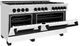 ZLINE Autograph Edition 60" Stainless Steel Pro Style Dual Fuel Range with White Matte Door and Matte Black Accents-4