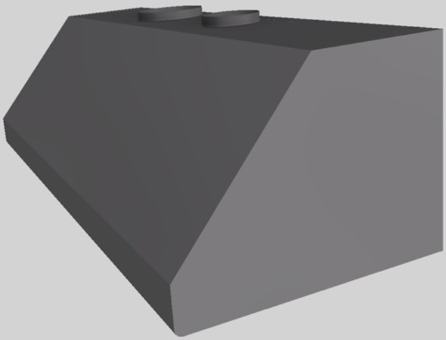 Vent-A-Hood® 60" Gunsmoke Wall Mounted Range Hood-1