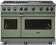 Viking® 7 Series 48" Eucalyptus Pro Style Gas Range with Griddle-4
