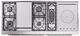 Ilve® Nostalgie II Series 60" Antique White Pro Style Dual Fuel Range-2