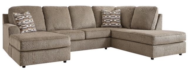 Signature Design by Ashley® O'Phannon 2-Piece Briar Left Arm Facing Chaise Sectional